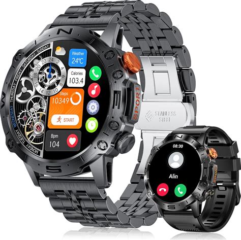 Lige Smartwatch Herren Mit Telefonfunktion Amoled