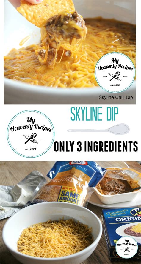 Cincinnati Skyline Chili Dip - My Heavenly Recipes