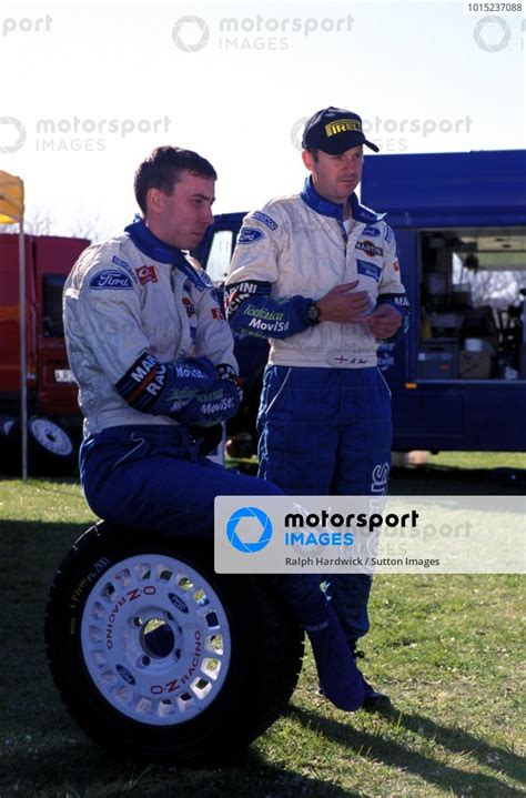 L R Markko Martin Est And Co Driver Michael Park Gbr Ford World