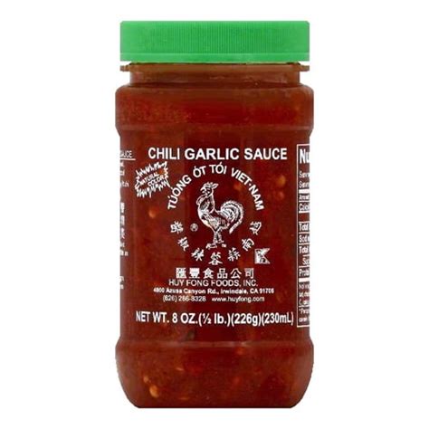 Huy Fong Foods Chili Garlic Sauce Pack Of 18