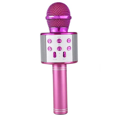 Bluetooth Wireless Microphone Handheld Karaoke Mic USB KTV Player ...