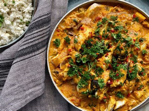 Kycklingcurry Med Aubergine Nyttigt Och Gott Till Middag