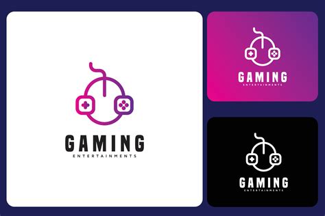 Gaming Logo Design Template 25515033 Vector Art at Vecteezy