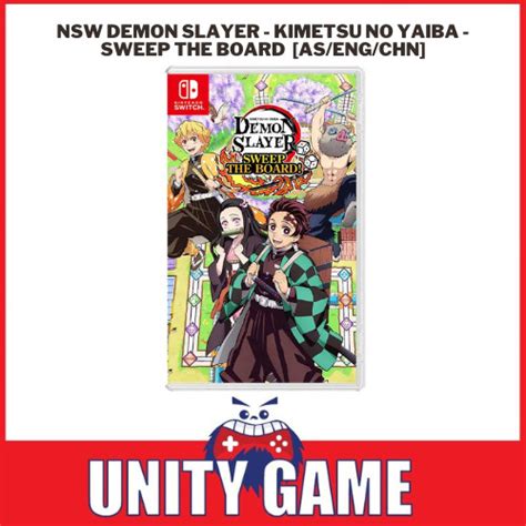 NSW Nintendo Switch Demon Slayer Kimetsu No Yaiba Sweep The Board