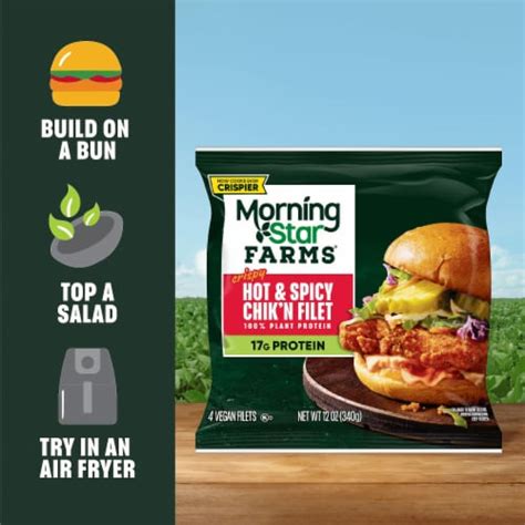 MorningStar Farms Incogmeato Hot And Spicy Plant Based Chik N Filets