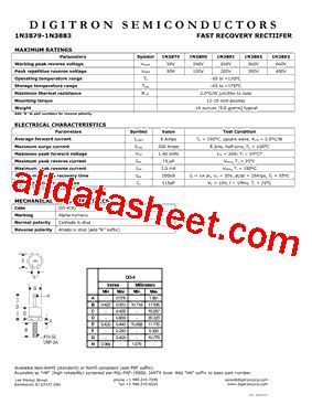 N Datasheet Pdf Digitron Semiconductors