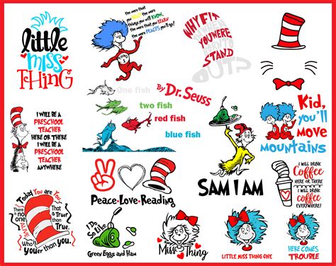 A Dr Seuss 2020 Svg Dr Seuss Svg Bundle Cat In Hat Svg Lorax Svg