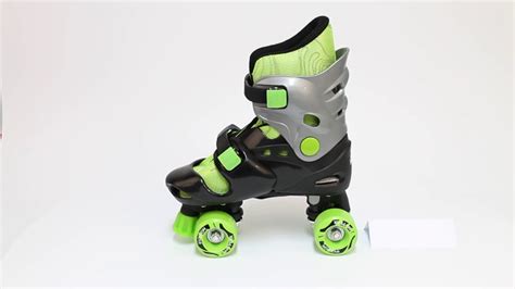 No Fear Детски Ролкови Кънки Quad Skates Junior Blackgreen Youtube