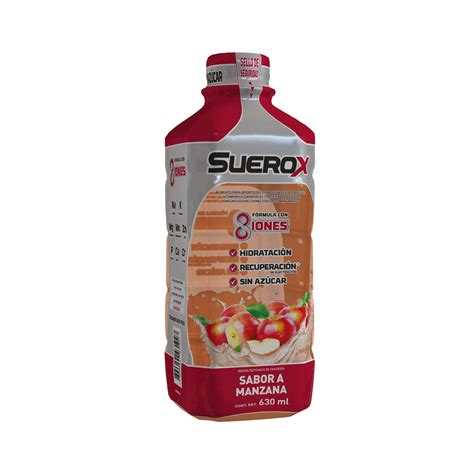 Pack Suerox 12 Bebidas Hidratantes Manzana 630ml C U Perfumeria Milagros