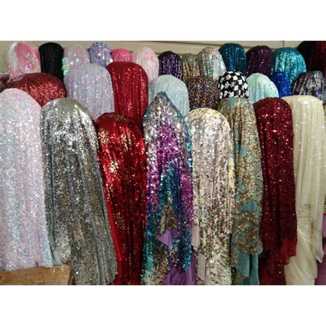 Jual Bahan Kain Sequin Gradasi Shopee Indonesia