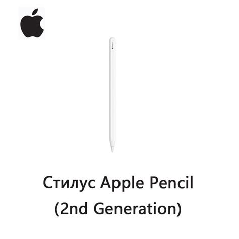 Стилус Apple Pencil 2nd Generation купить с доставкой по выгодным