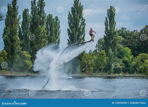 Flyboarding Flyboard Editorial Image Image Of Active 126356340