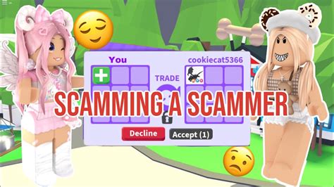 I Scammed The Biggest Scammer In Adopt Me Shocking Youtube