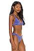 MIKOH Taga Bikini Top In Cobalt REVOLVE