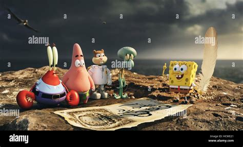 Spongebob Patrick Squidward Sandy