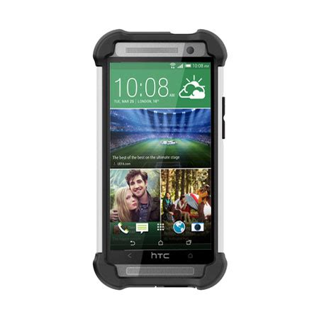 Ballistic Htc One M Tough Jacket Maxx Case Black White