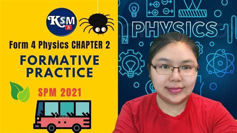 Physics Formative Practice Form 4 Kssm 2021 Youtube