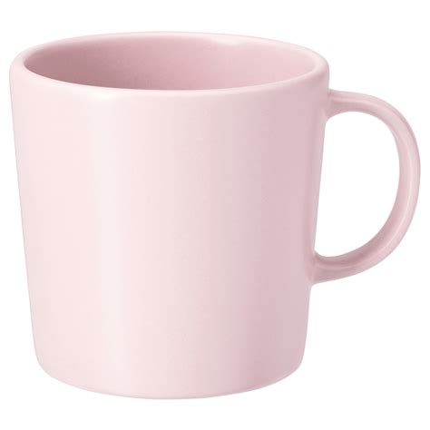 DINERA Mug, light pink - IKEA