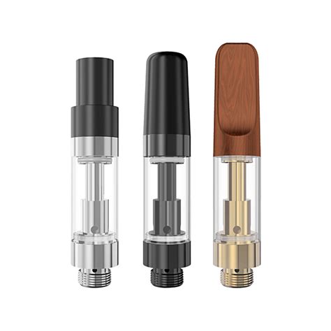 510 Oil Atomizer Noleakage Empty Ceramic Coil Glass Tank Hhc Vape Cartridge China Disposable