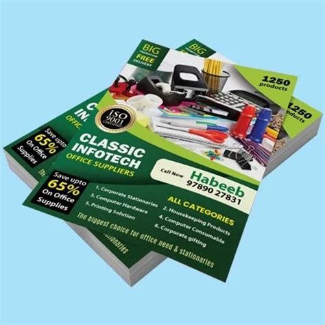 Pamphlet Flyer Printing Service At Rs Piece In Noida Id