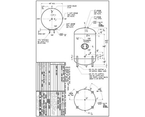 Standard Vertical Archives Hanson Tank Asme Code Pressure Vessel Mfg