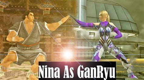 Nina With Ganryu Moves Tekken 6 Requested YouTube