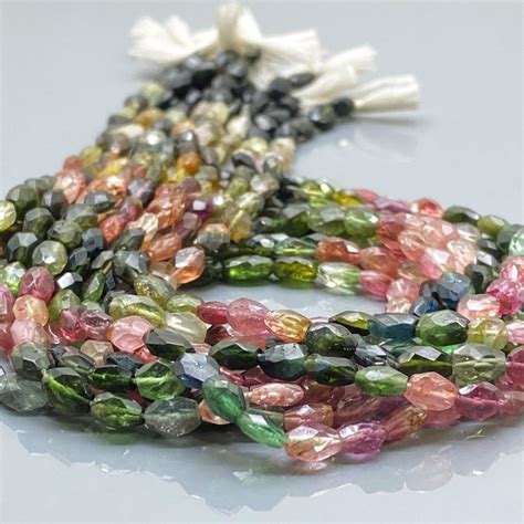 Tourmaline Gemstone Beads Natural Tourmaline Stone Beads