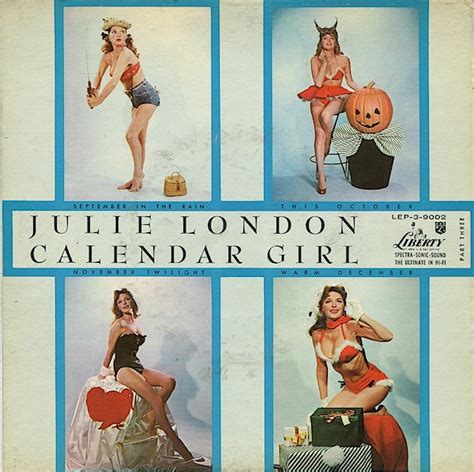 Julie London – Calendar Girl - Part Three (1956, Vinyl) - Discogs