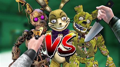 I Tested Glitchtrap vs Burntrap vs Springtrap in BONEWORKS VR! - YouTube