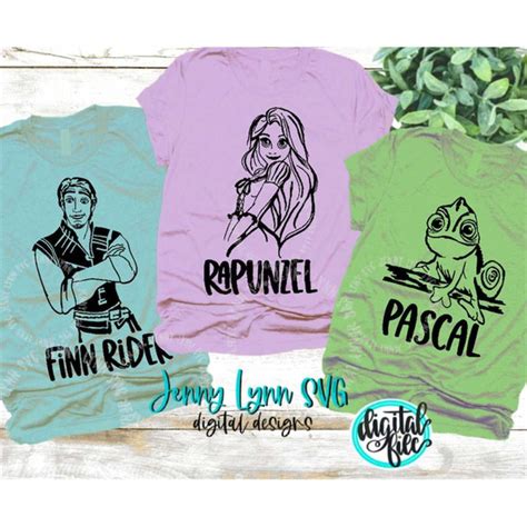 Princess Rapunzel Svg Tangled Bundle Rapunzel Flynn Rider Pa Inspire