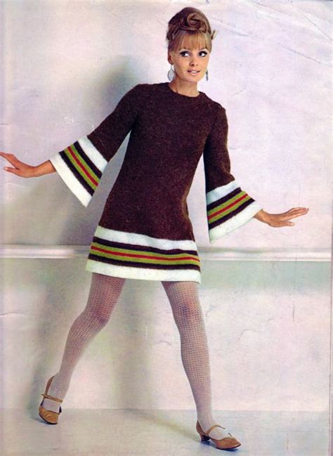 Needlework 1967 Via Sixties Fashion Retro Fashion 1960 Fashion