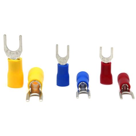 Pcs Awg Insulated Fork Spade U Type Wire Connector