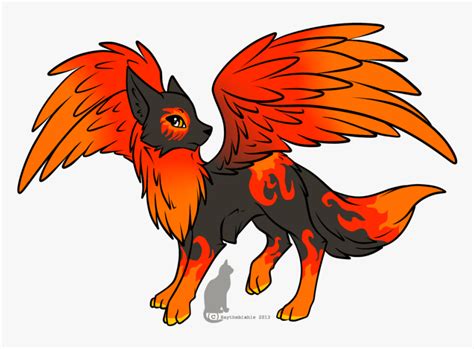 Wolf With Wings - Drawing Wolf With Wings, HD Png Download ...