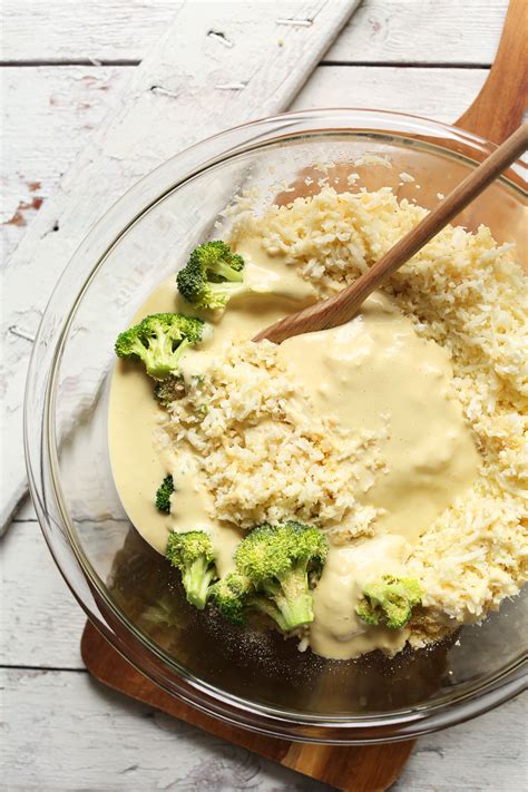 Cheesy Cauliflower Broccoli Bake Minimalist Baker Recipes