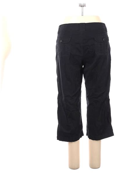 Lee Women Black Khakis 16 Ebay