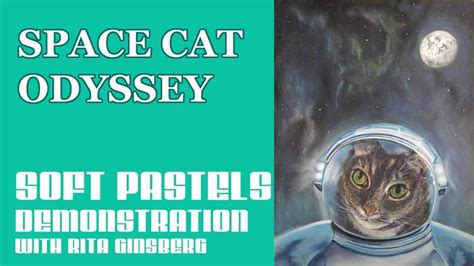 Space Cat Odyssey Unique And Fun Pet Portrait In Astronaut Costume