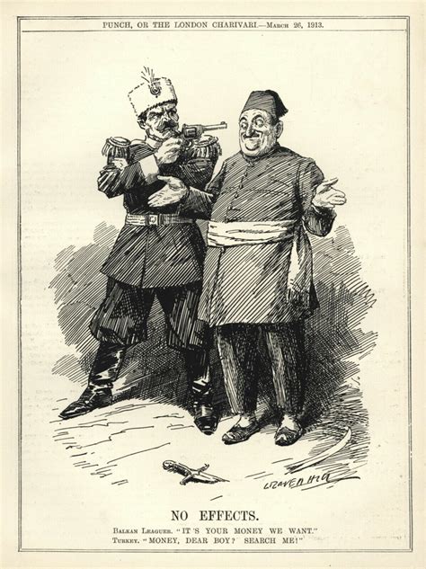 Punch Political Cartoon Balkan Wars 1912 1914 Balkan League