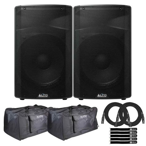 2 Alto Professional TX315 750 Watt 15 Inch 2 Way Powered Loudspeakers