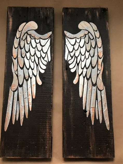 Angel Wings Angel Wing Wall Decor Large Angel Wings Angel Wood Angel