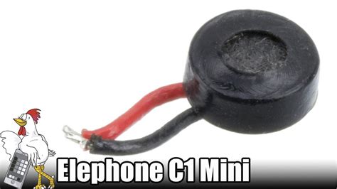 Guía del Elephone C1 Mini Cambiar micrófono YouTube