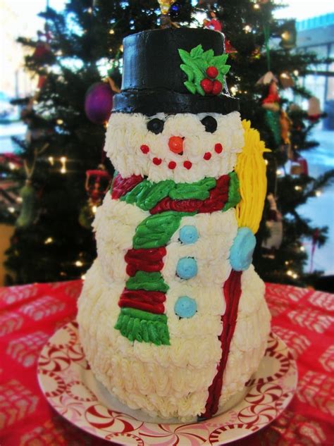 Frosty the Snowman Cake! @Caroline's Cakes #snowmancake | Snowman cake ...