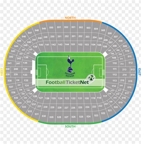 Tottenham Hotspur Stadium Seating Chart