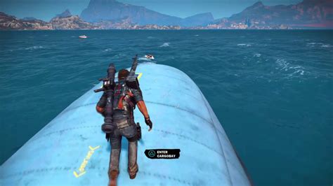 Just Cause 3 Trick And Tips The Cargo Plane Youtube