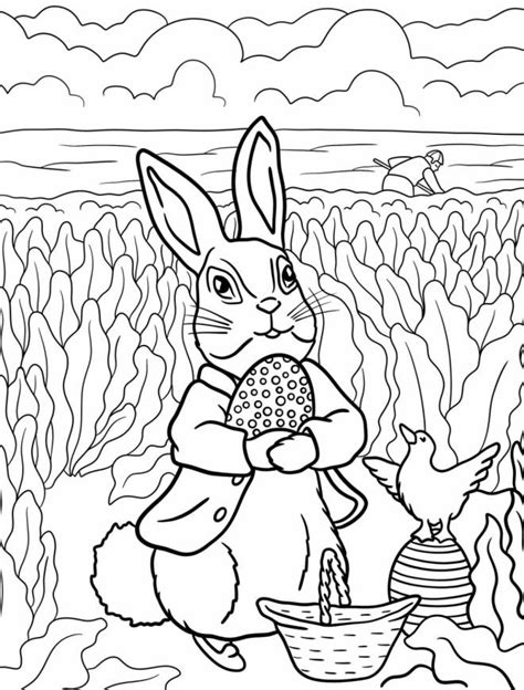 Coloriage Pierre Lapin Gratuit Imprimer