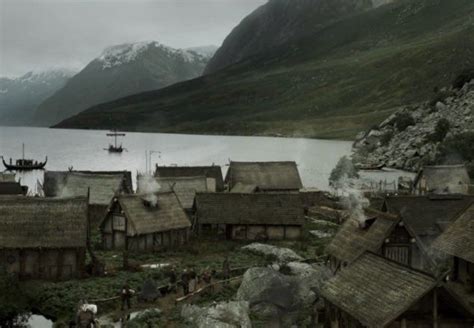 Fishing Village Located On The Shores Of A Fjord In Denmark Home To