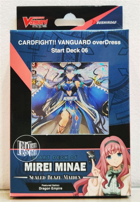 Cardfight Vanguard Overdress Start Deck Mirei Minae Sealed Blaze