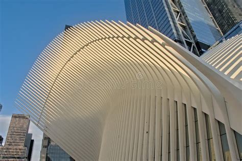 Architecture Detail Of The World Trade Center Transportation Hub