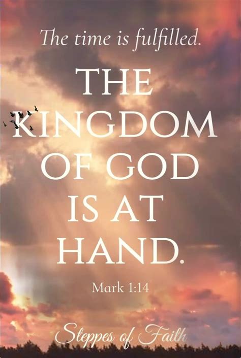 The Kingdom Of God Is At Hand Video Scripture Quotes Bible The Kingdom Of God Bible Promises