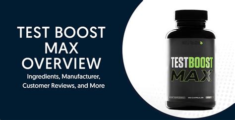 Test Boost Max Reviews Does It Really Work Is It Safe To Use