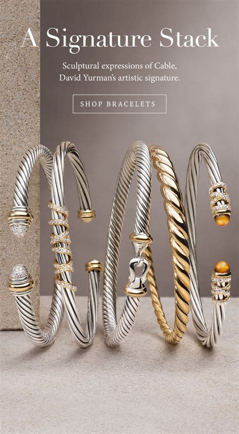 Sculptural Bracelets For An Iconic Stack David Yurman Email Archive